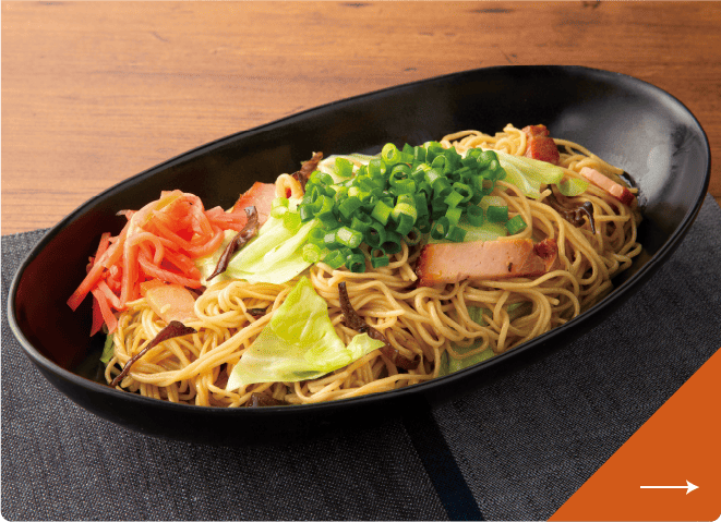 焼きラーメン風