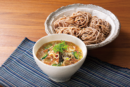 冷や汁そば