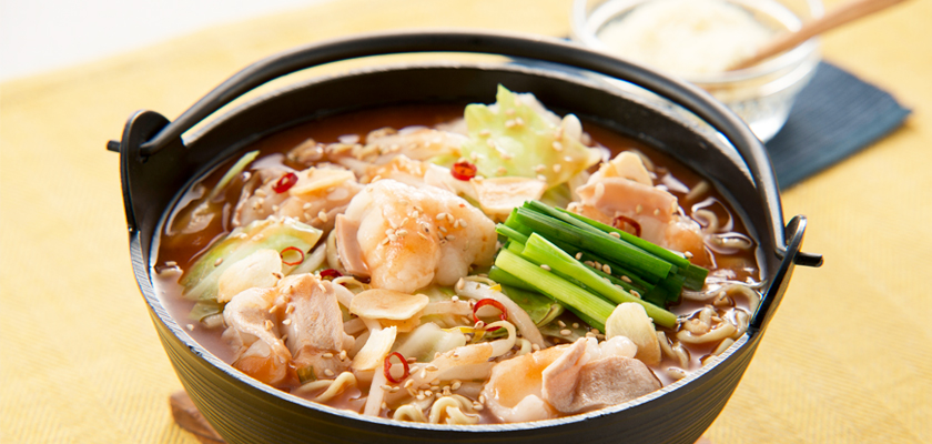 トマトみそもつ鍋ラーメンへのリンク