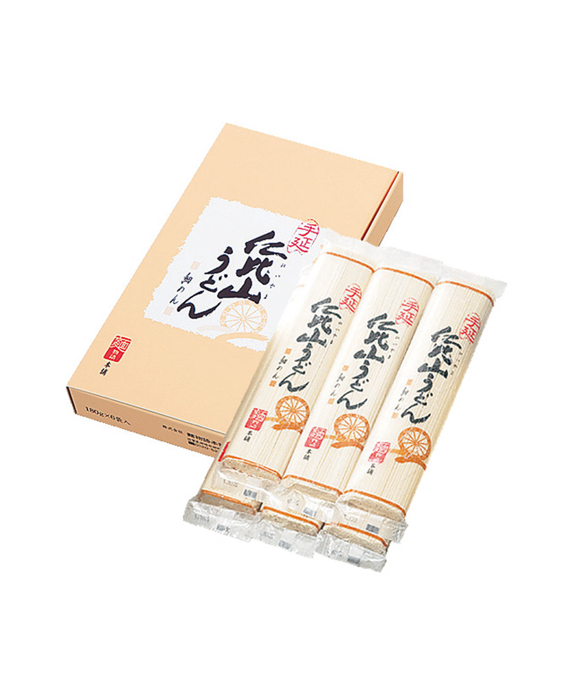 手延　仁比山うどん（細めん）パッケージ