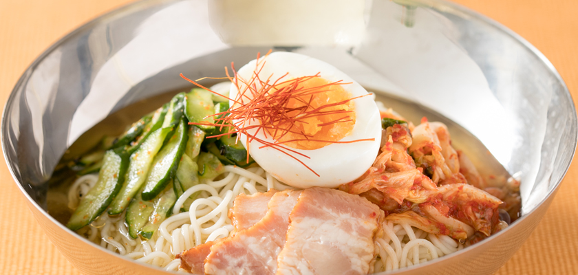 韓国冷麺風そうめんへのリンク
