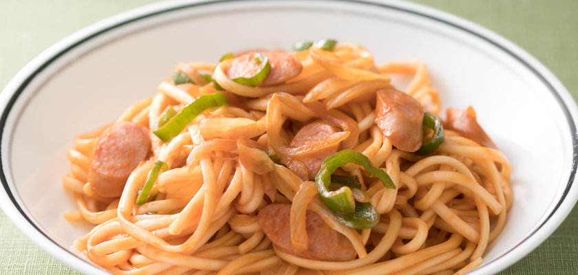 ナポリタンうどんへのリンク