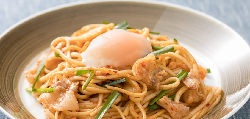 豚キムチうどんへのリンク