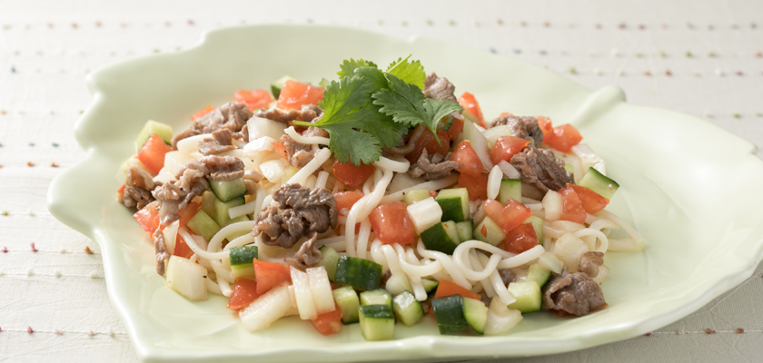 タイ風サラダ麺へのリンク