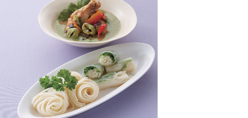 グリーンカレーうどんへのリンク